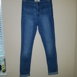 Hollister high rise skinny jeans